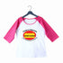 91 TV Series VANDELAY INDUSTRIES IMPORT EXPORT Custom Printed Graphic Design Raglan T-Shirt for Women